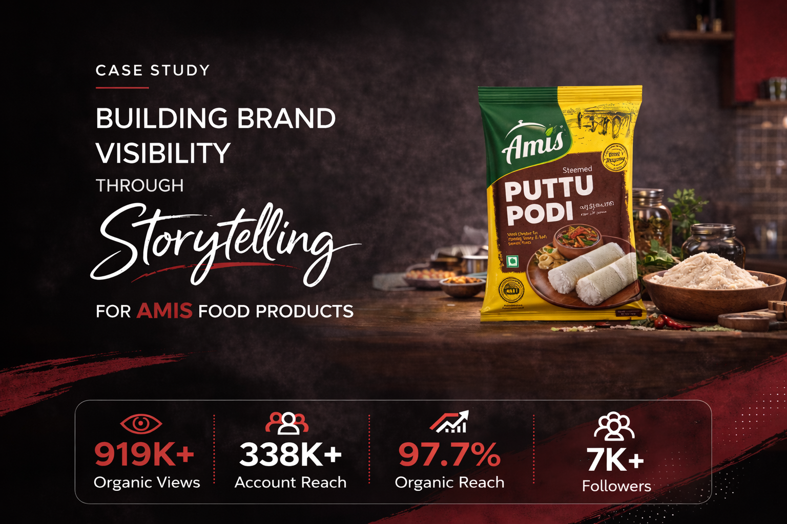 Building Brand Visibility Through Authentic Storytelling for Amis Food Products